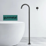 Vrijstaande Badmengkraan – Enkel Handvat | Warm & Koud Water | Vloermontage | Diverse Kleuren