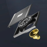 AquaShield Vierkante RVS Vloerdrain