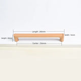 Houten Meubelknop – Beuken- of Walnoothout | Schattig Design | Inclusief Schroeven