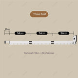 AquaExpand Uittrekbare Zuignap Douchegordijnstang