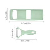 SlicePro – Multifunctionele Groente- en Fruitsnijder met Handgreep