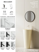 Keramisch Fineer Wastafelblad | Haplopore Kraanopening