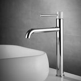 Zwarte Wastafelkraan | Messing | Enkele Handgreep – Modern & Elegant