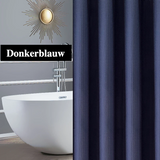AquaWafel Luxe Douchegordijn – Extra Dik Wafelpatroon