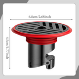 AquaShield Compacte RVS Vloerdrain – Anti-terugslag Douche & Badkamer Afvoerplug