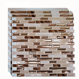 Golden Mosaic Luxe – Zelfklevende Wandtegels