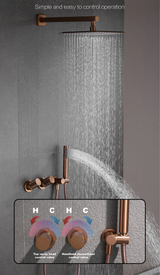 RainLux Inbouw Douchepaneel