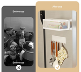 MagnoRack – Magnetisch Koelkast Zijrek met Extra Opbergruimte