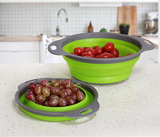 FlexiDrain – Opvouwbare Siliconen Groente- en Fruitwasmand