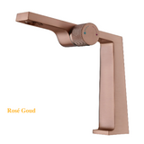 AurumFlow Luxe Roze Gouden Wastafelkraan