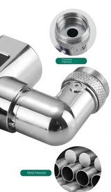 AquaTwist 4-in-1 Draaibare Waterval Keukenkraan