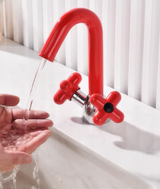 AUREVO Dubbele Handgreep Badkamerkraan