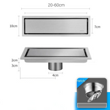 LuxDrain Verborgen Vloerafvoer