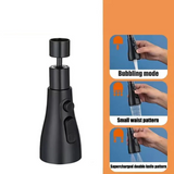 HydroFlex360 – Multifunctioneel 360°/720° Draaibaar Keukenkraan Opzetstuk met 3 Waterstanden