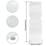 HydroComfort Luxe Antislip Badmat met Kussen