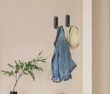 FoldMate 4-delige Set – Opklapbare Wandhaak van Zinklegering