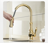 AquaFlex – Zilveren Uitschuifbare Keukenkraan met 360° Draaibare Uitloop