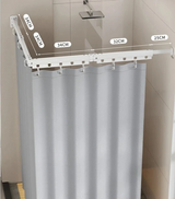 EasyTimes 2025 Opvouwbare Douchegordijn Set