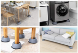 SilentGuard – Anti-Trill & Anti-Slip Wasmachine- en Meubelvoeten (4 stuks)