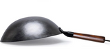 ForgePro – Handgesmede Pure IJzeren Wok met Houten Handvat
