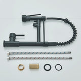 Uittrekbare Keukenkraan | Nikkelgoud | Warm & Koud Water | Enkel Handvat