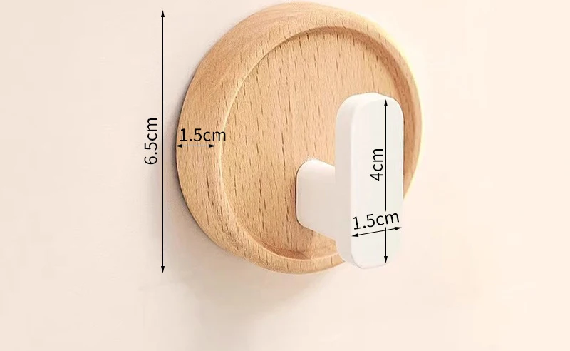 Nurlin Walnoothouten Wandhaak