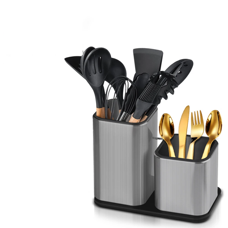 ChefPro – Luxe RVS Universeel Mesblok met Antibacteriële Eigenschappen