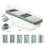 SliceMaster – 6-in-1 Groentesnijder & Rasp met Verwisselbare RVS Messen