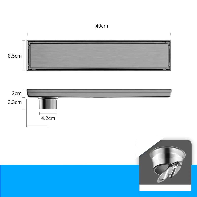 AeroDrain Luxe Douchevloerafvoer