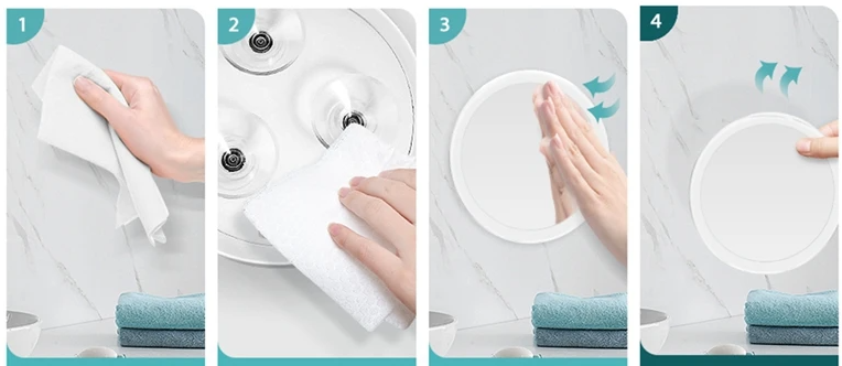 VisiLuxe 10X Vergrotende Make-up Spiegel met LED