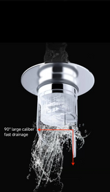 CleanSeal Universele Pop-Up Wastafelstop