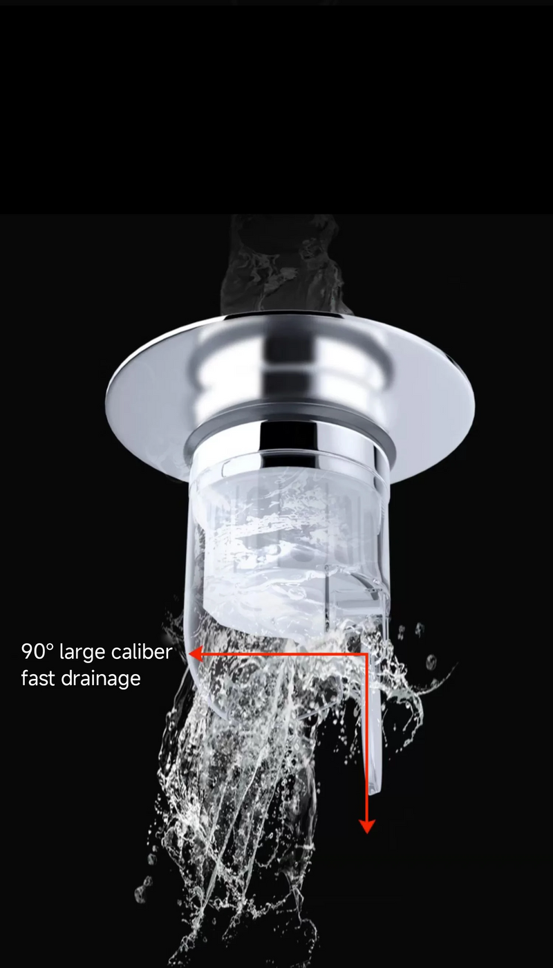 CleanSeal Universele Pop-Up Wastafelstop