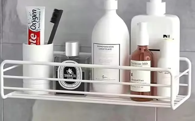 WallPro – Muurbevestigde Hoek Badkamer- & Keukenplank