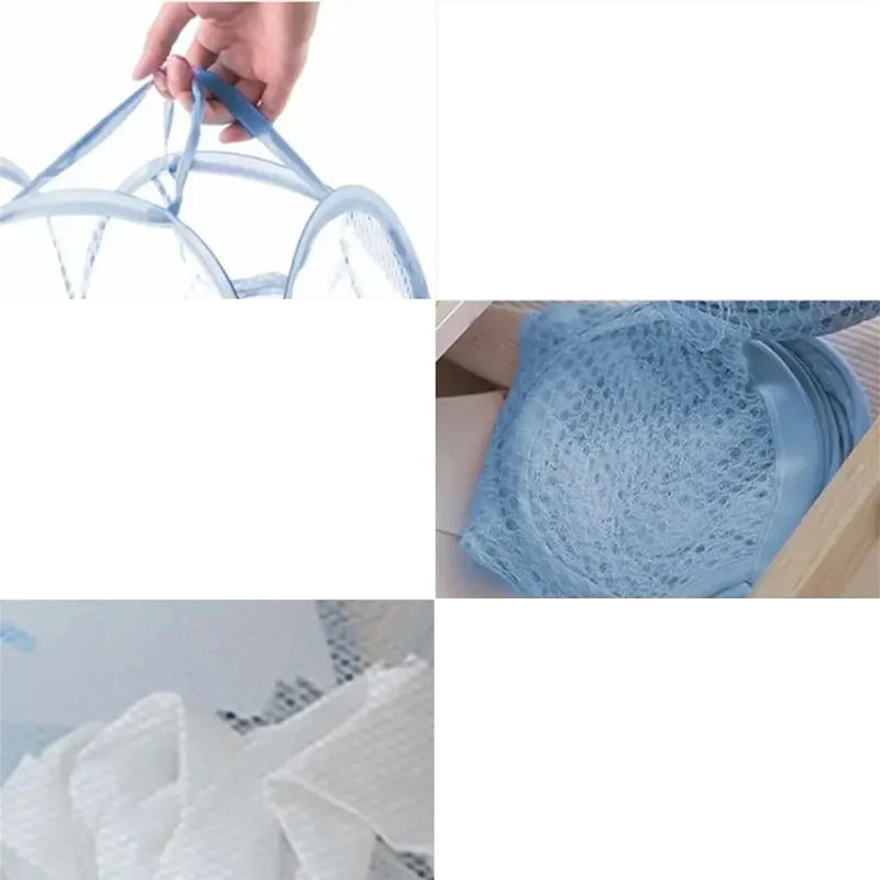 FlexMesh Opvouwbare Wasmand – Compact, Licht & Ademend