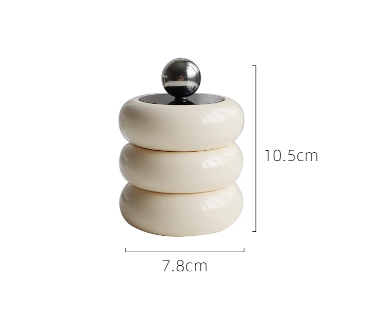 CeramiLux Creatieve Keramische Opbergpot met Deksel