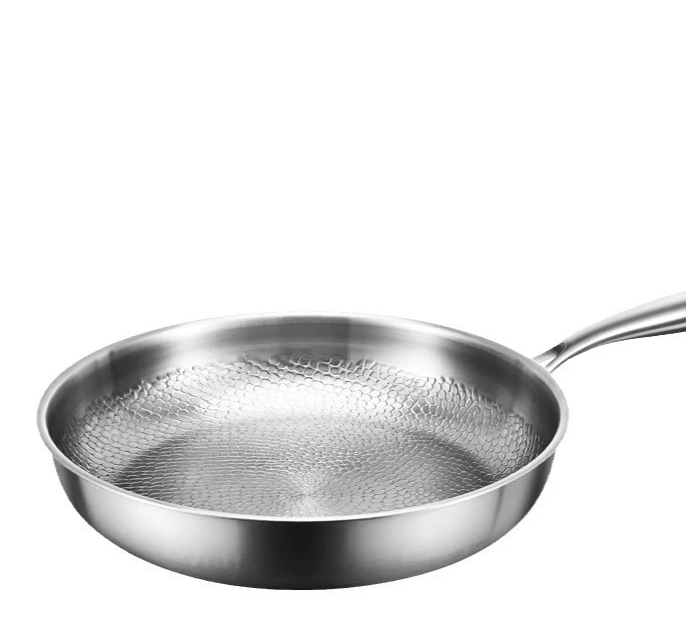 TitanPro – Pure Titanium Koekenpan met Hamerpatroon