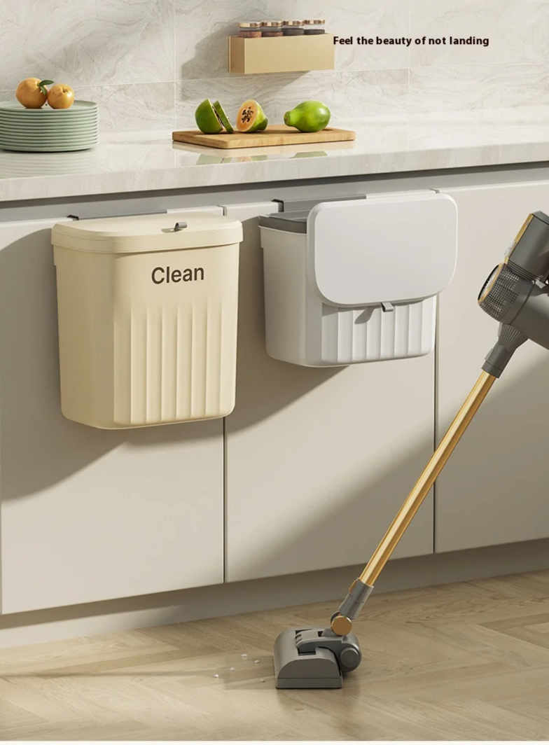 FlexiBin Wand & Hangende Keukenprullenbak – 8.5L / 12L Met Deksel