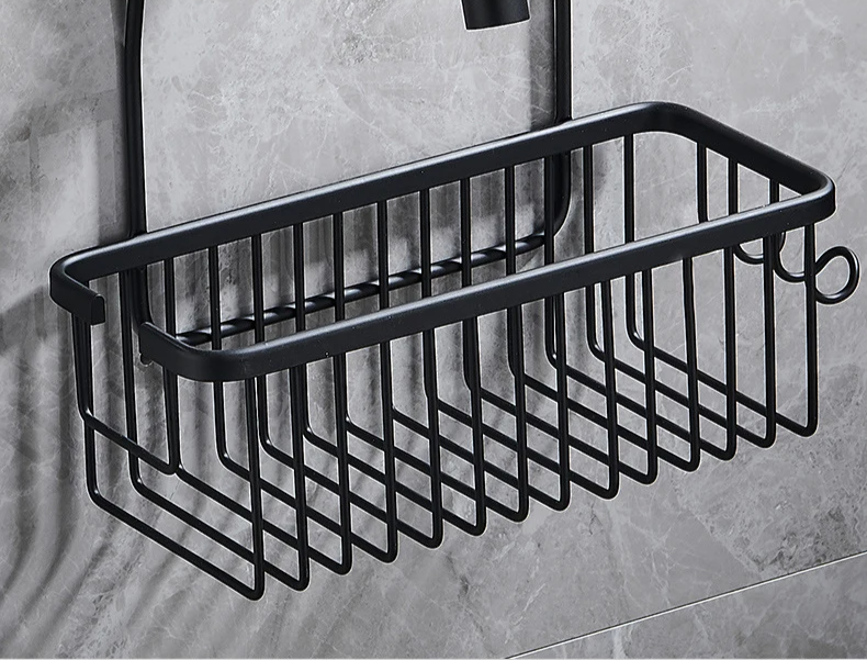 AluGrip Doucherek Zonder Boren – Verwijderbaar Aluminium Badmandje – Wandmontage & Roestvrij