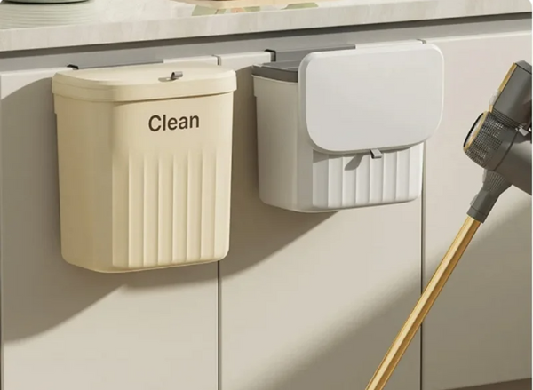 FlexiBin Wand & Hangende Keukenprullenbak – 8.5L / 12L Met Deksel