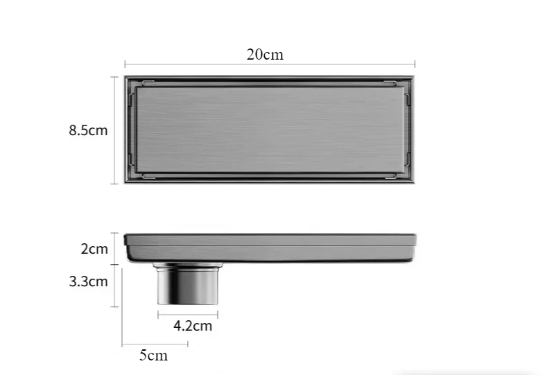 AeroDrain Luxe Douchevloerafvoer
