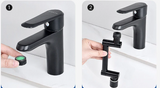 FlexiFlow 360° Draaibare & Uittrekbare Kraankop