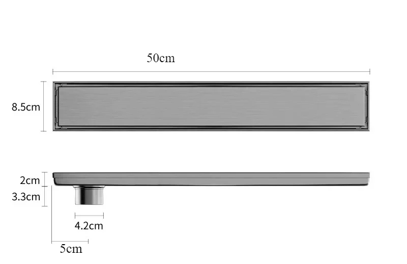 AeroDrain Luxe Douchevloerafvoer
