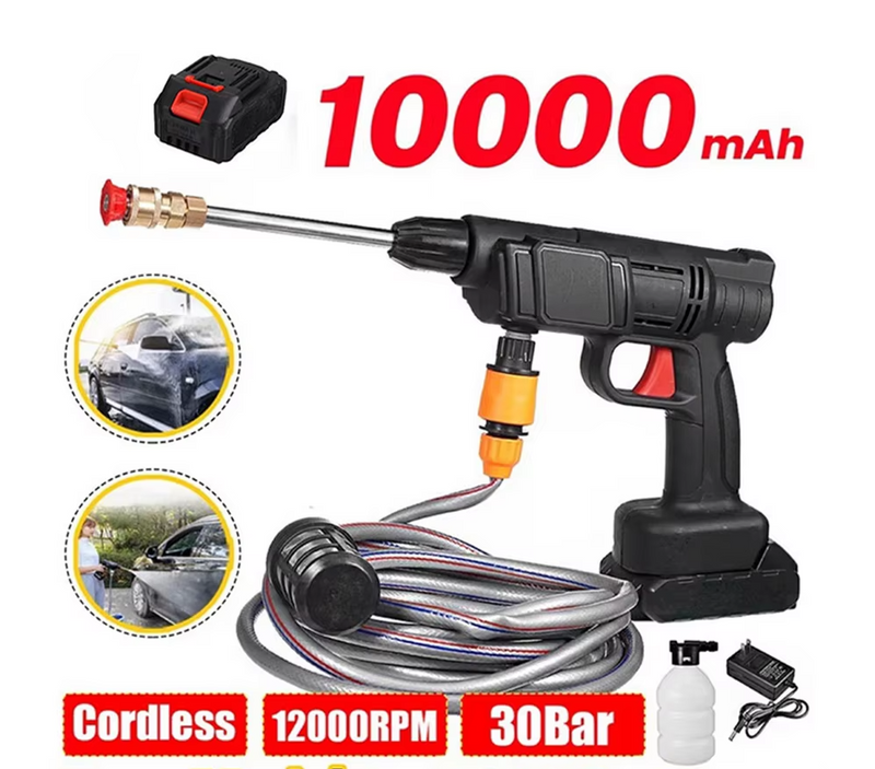 PowerJet Pro – 30Bar Draadloze Hogedrukreiniger met 18V Makita Accu Compatibiliteit