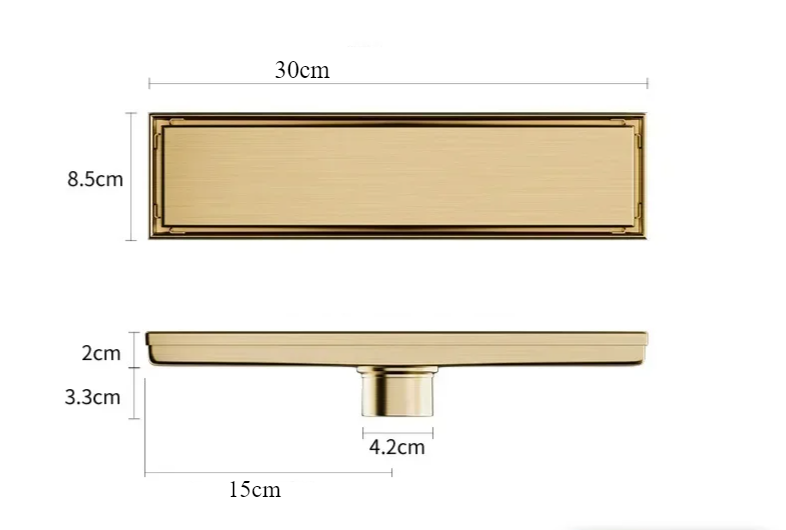 AeroDrain Luxe Douchevloerafvoer