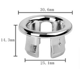 LuxDrain RingCover – Messing Overloopring voor Wastafel