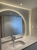 AURORA Grote LED Badkamerspiegel