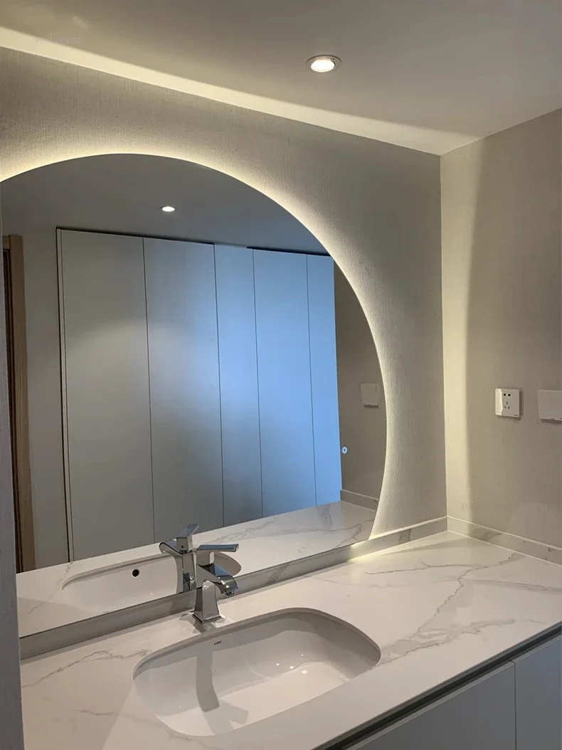 AURORA Grote LED Badkamerspiegel