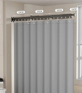 EasyTimes 2025 Opvouwbare Douchegordijn Set