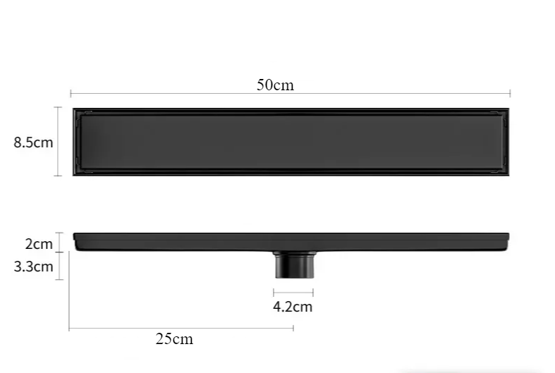 AeroDrain Luxe Douchevloerafvoer