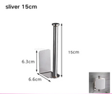 LUXROLLO - Zelfklevende RVS Toiletrolhouder (Verlengd & Zonder Boren)